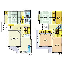 干隈4丁目I貸家 1