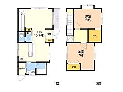 次郎丸2丁目貸家 1