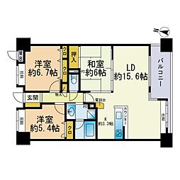 ライオンズガーデンシティ鳥飼3番館 405