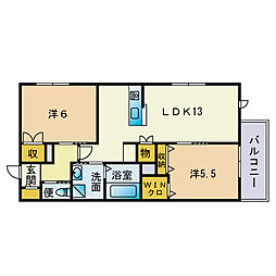 ＨＥＢＥＬ　ＭＡＩＳＯＮ神松寺I 102