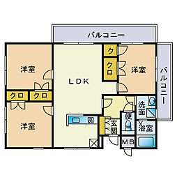 ＷＥＳＴＷＯＯＤ飯倉 207