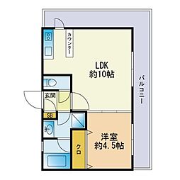 Ｄｅｕｘ Ｍｉｌｌｅ田島（ドゥミル田島) 201