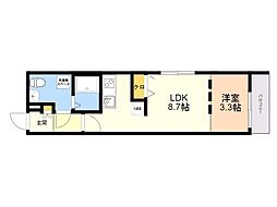 ｑｕａｄｏｒ西新城西 204