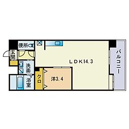 グランフォーレ西新 802