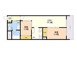 リオ・コスモ西新 205