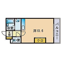 コスモハイツ西新 302