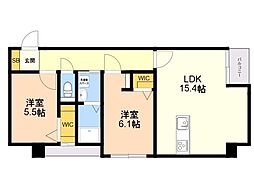 ＭＯＤＥＲＮ　ＡＳＰＩＲＡＴＩＯＮ　西新クアルト 201