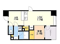 デュオフラッツ西新ＷＥＳＴ 702