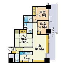 ネクサス百道レジデンシャルタワー 1510