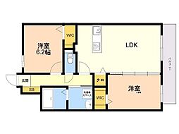ＭＯＤＥＲＮ　ＡＳＰＩＲＡＴＩＯＮ　西新クアルト 402