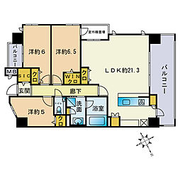 グランフォーレ百道アクアフロント 405