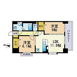 アルページュ西新 701