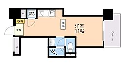 レジディア西新 408