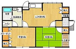 小田部貸家 3