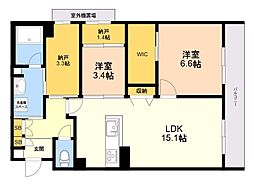 シャーメゾングラン南福岡 202