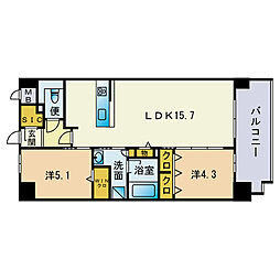 ウェルス雑餉隈駅前 501