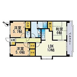 プレステージ塔原 401