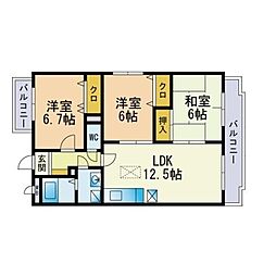 ルミエール東大利 201