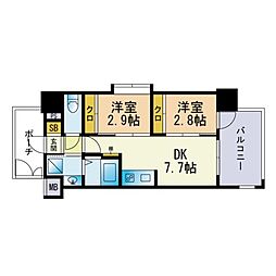 リアンシエルブルー雑餉隈 401