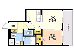 リアンレガーロ桜並木駅 202