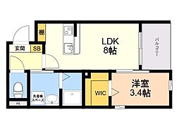 リアンレガーロ桜並木駅 401