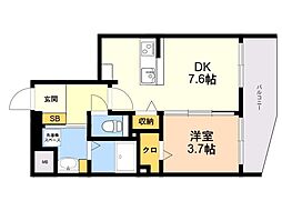 リアンレガーロ桜並木駅 402