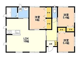 後野貸家　5号棟 1