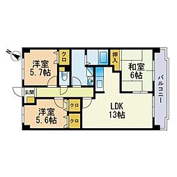 プレステージ塔原 201
