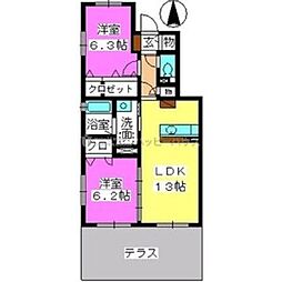ルーチェ博多南Ｂ棟 101