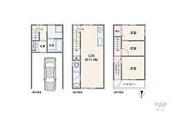 大阪市淀川区西三国3丁目 一戸建て