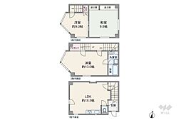 大阪市東淀川区下新庄2丁目 一戸建て