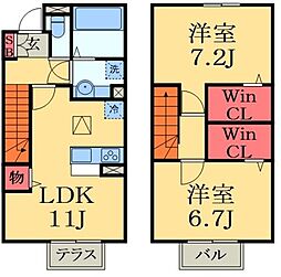 大網白里市柿餅の一戸建て