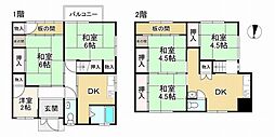 川西市南花屋敷４丁目の一戸建て