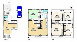 芦屋市津知町の一戸建て