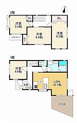 神戸市東灘区本山北町６丁目の一戸建て