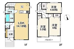 福岡市東区青葉７丁目の一戸建て