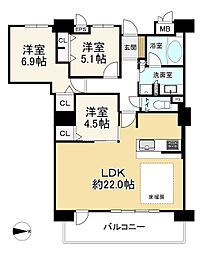 モントーレ香椎浜サーフタワーセンターコート