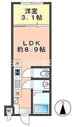 クレセント三河豊田 1B