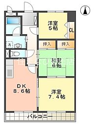 萩野マンション　B棟 306