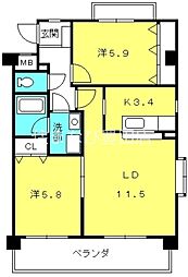 クレセントヒルズ 301