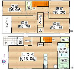 一宮市多加木一丁目　新築戸建　2号棟