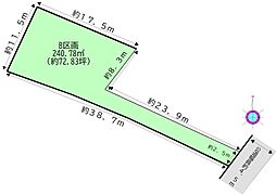 あま市七宝町下之森稲荷の土地