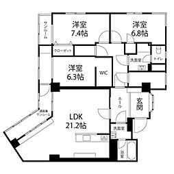 パークハウス泉野 106号室