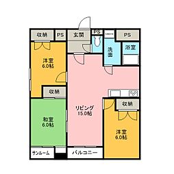 グランヴェルジェ有松 302号室