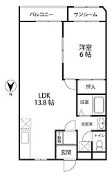 サザンハイツ 107号室