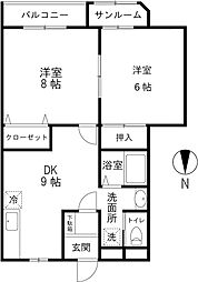 サザンハイツ 103号室