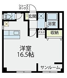 グランディ平和台 302号室