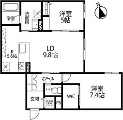 フォルトゥーナ泉が丘 106号室