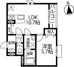 ピノ増泉 201号室