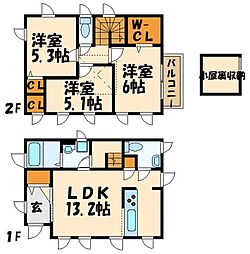 深大寺東町一戸建 B